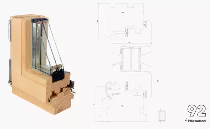 Okna Pasiveline 92