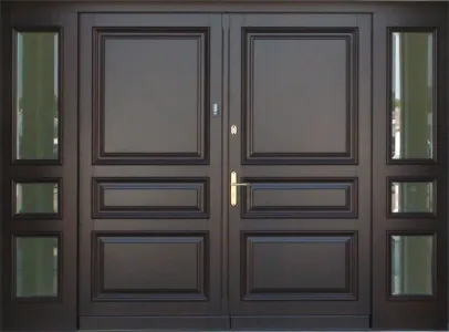 Drzwi zewnętrzne, wzór: DZ105