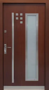 Drzwi zewnętrzne, wzór: DZ138