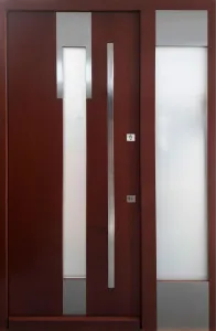 Drzwi zewnętrzne, wzór: DZ143