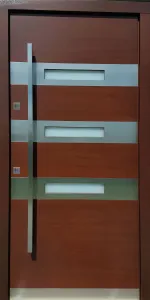 Drzwi zewnętrzne, wzór: DZ158