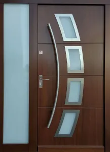 Drzwi zewnętrzne, wzór: DZ162