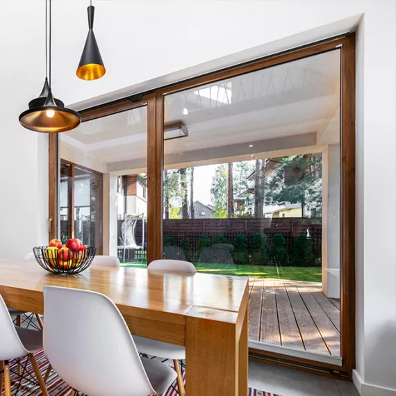 Okna aluminiowo-drewniane